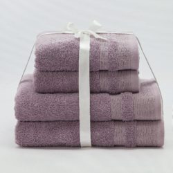 Collection - Sparkle Thread 4 Piece - Towel Bale - Heather